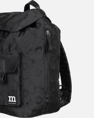 Marimekko Everything Backpack L Unikko Black / Black