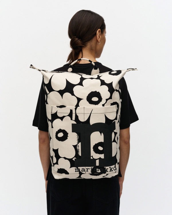 Marimekko Mono Backpack Unikko Off-White / Black