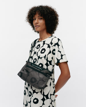 Marimekko Neat Crossbody Unikko S Black / Gray