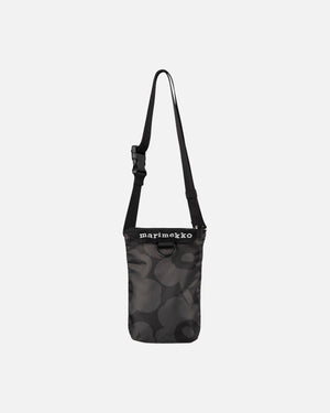 Marimekko Neat Phone Pocket Unikko Black / Gray