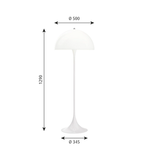 Panthella Floor Lamp