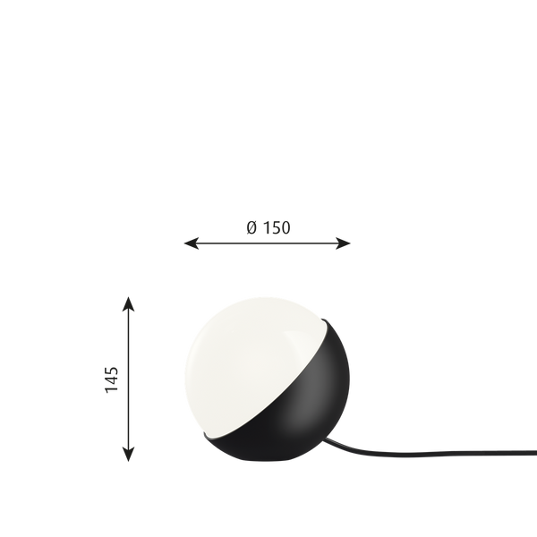 #black #Ø150