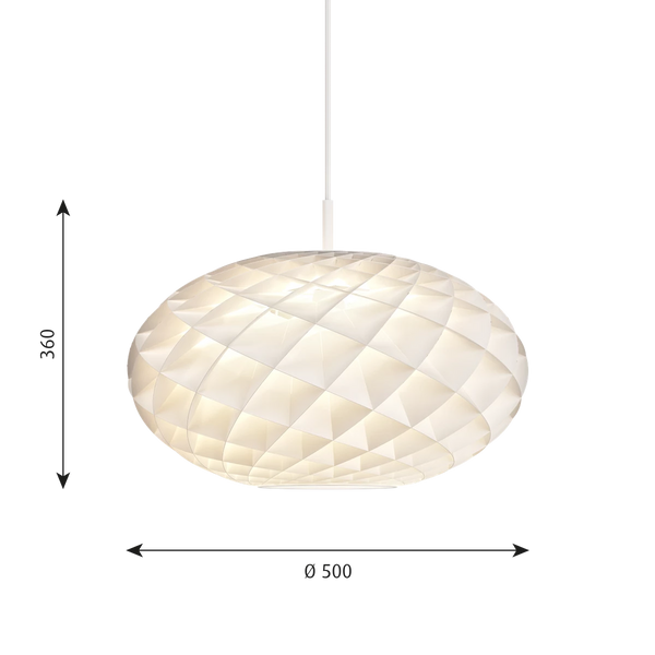 Patera Oval Pendant