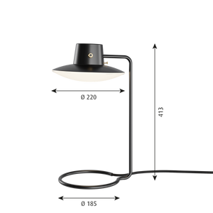 #metalblack/opalglass #410mm