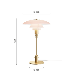 PH 3/2 Pale Rose Table Lamp
