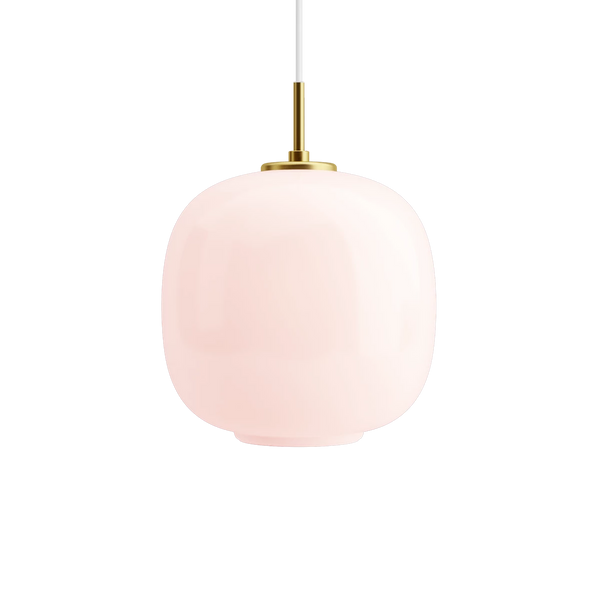 #Brass/glossypaleroseglass #Ø250
