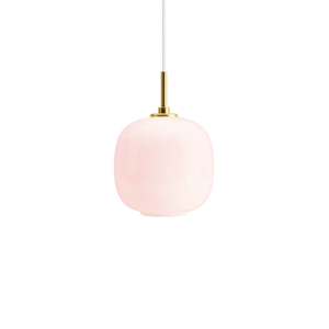 #Brass/glossypaleroseglass #Ø175