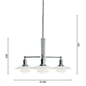 PH 2/1 Stem Fitting Pendant