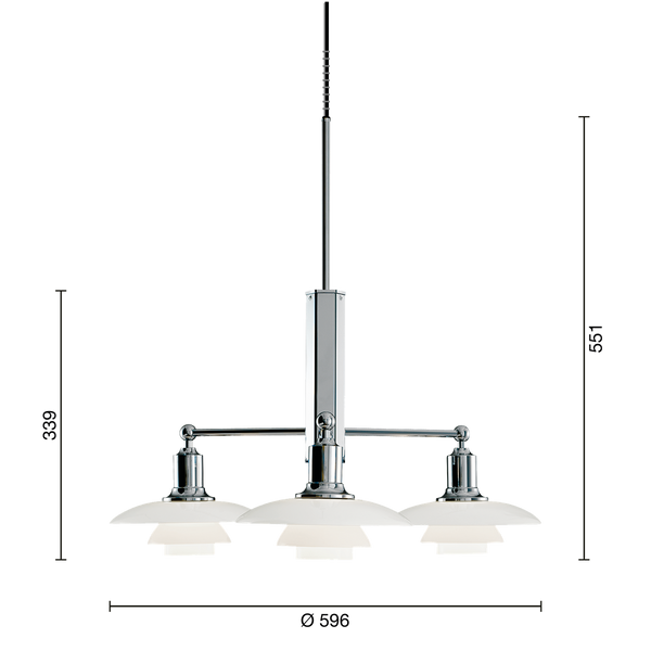 PH 2/1 Stem Fitting Pendant