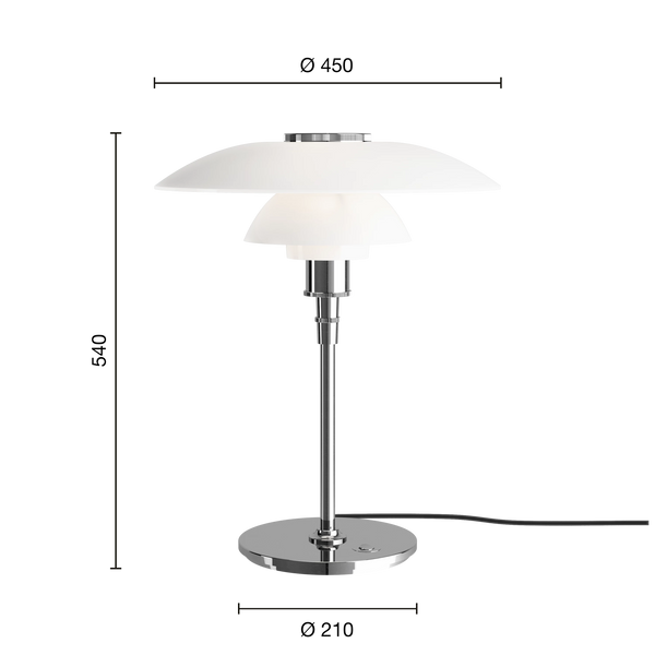 PH 4½-3½ Table Lamp
