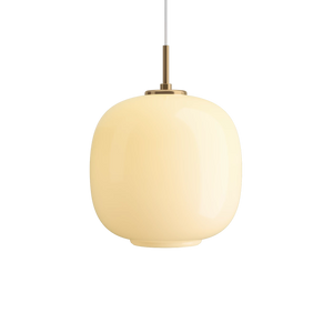 #Brass/glossypaleyellowglass #Ø250