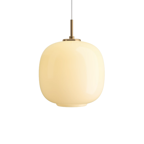 #Brass/glossypaleyellowglass #Ø250