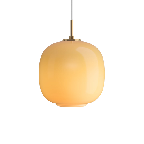 #Brass/glossyamberglass #Ø250
