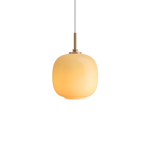 #Brass/glossyamberglass #Ø175