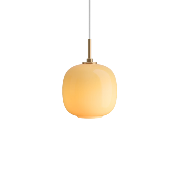 #Brass/glossyamberglass #Ø175