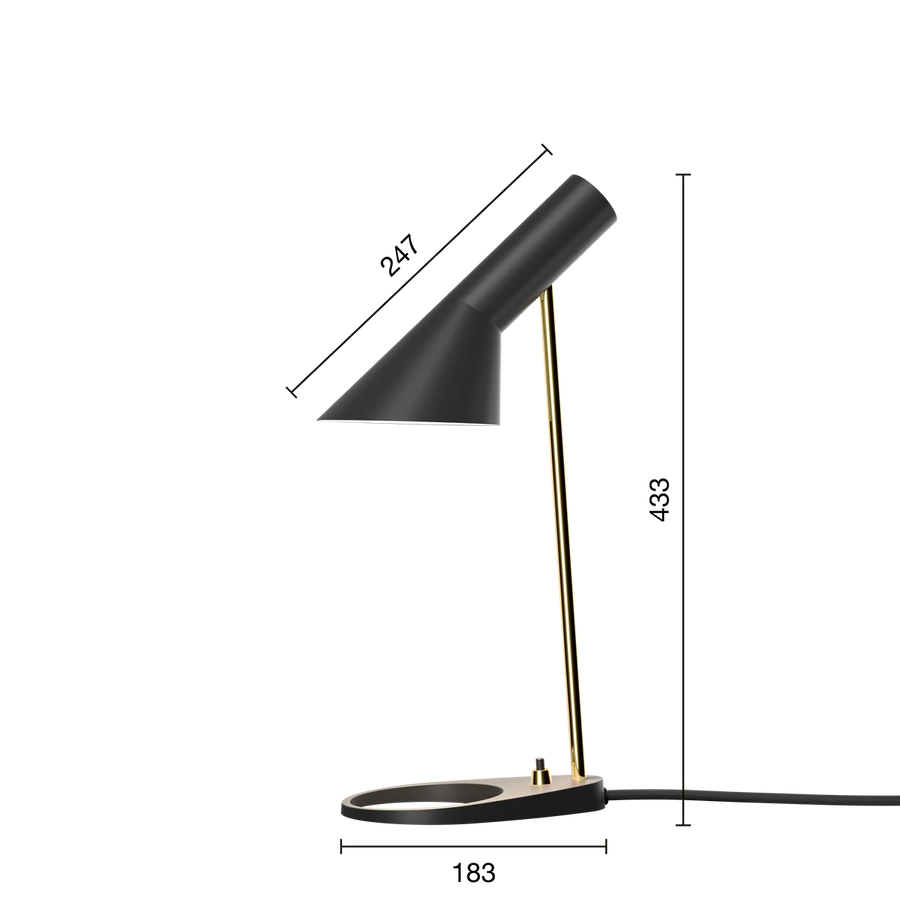 #brass/black