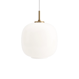 #Brass/glossywhiteopalglass #Ø250