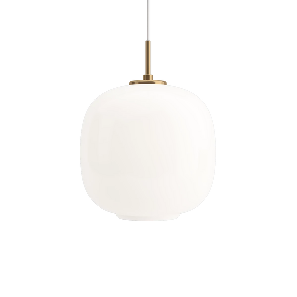 #Brass/glossywhiteopalglass #Ø250