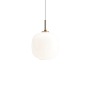#Brass/glossywhiteopalglass #Ø175