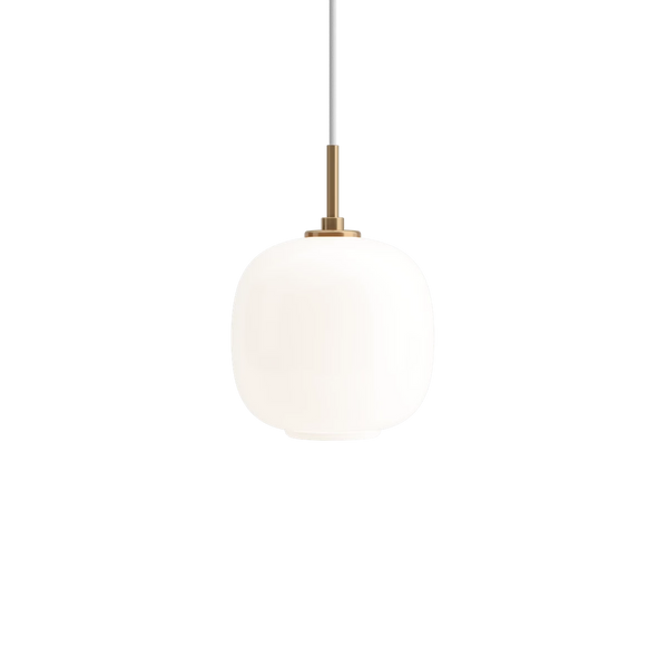 #Brass/glossywhiteopalglass #Ø175