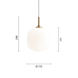 #Brass/glossywhiteopalglass #_175