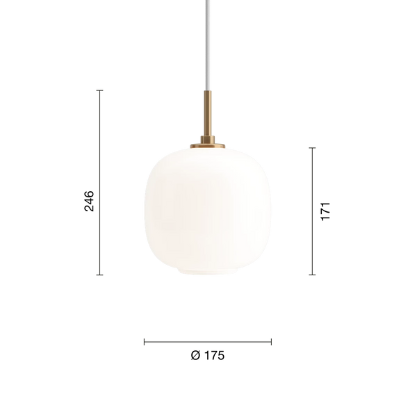 #Brass/glossywhiteopalglass #_175