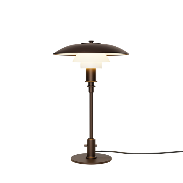 PH 3/2 Aged Brass Opal Table Lamp