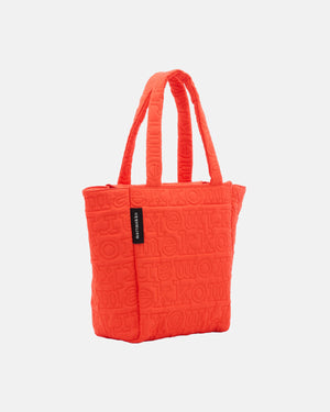 Marimekko Joy Tote M Logo Shoulder Bag Red