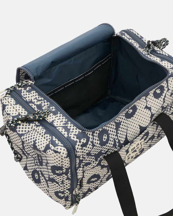 Marimekko Tsufe Unikko Kioski Bag Dark Grey / Off-White