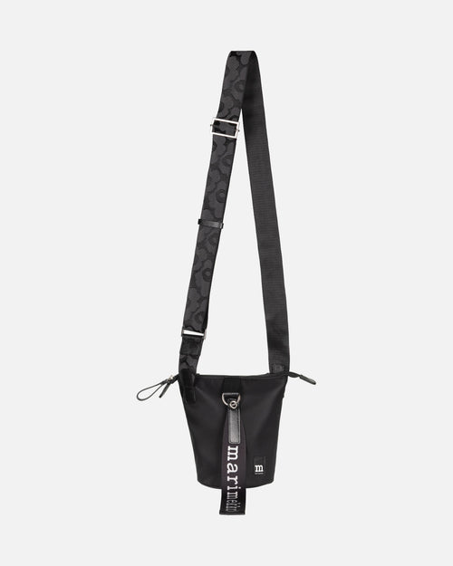 Marimekko Essential Bucket Solid Shoulder Bag Black