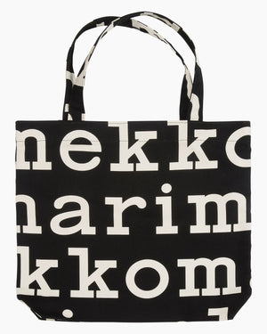 Marimekko Notko Logo Bag Black / Off-White