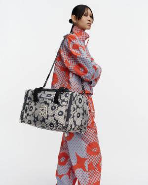 Marimekko Tsufe Unikko Kioski Bag Dark Grey / Off-White