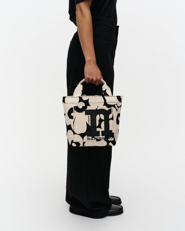 Marimekko Mono Mini Tote Unikko Off-White / Black