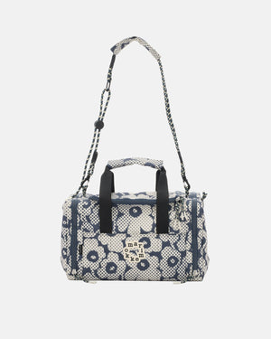 Marimekko Tsufe Unikko Kioski Bag Dark Grey / Off-White