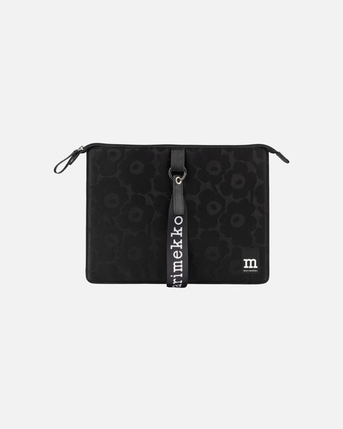 Marimekko Unikko Laptop Sleeve 13" Black / Black