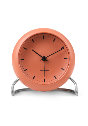 City Hall Table Clock Ø11 cm Pale Orange