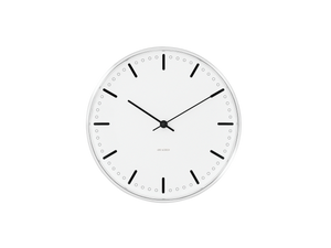 City Hall Wall clock Ø16.5 cm white/black
