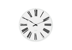 Roman Wall clock Ø21 cm white/black