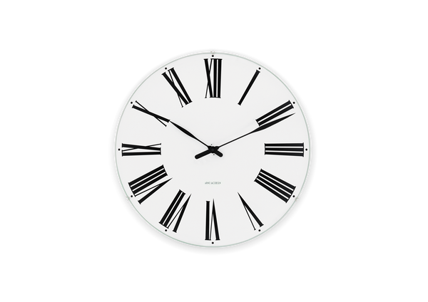 Roman Wall clock Ø21 cm white/black