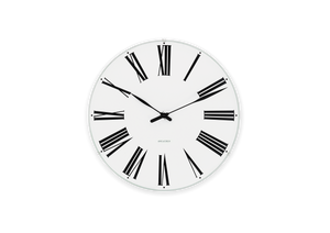 Roman Wall clock Ø29 cm white/black