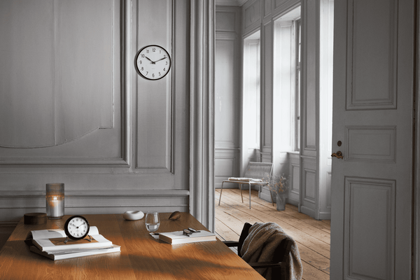 Station Wall clock Ø29 cm white/black