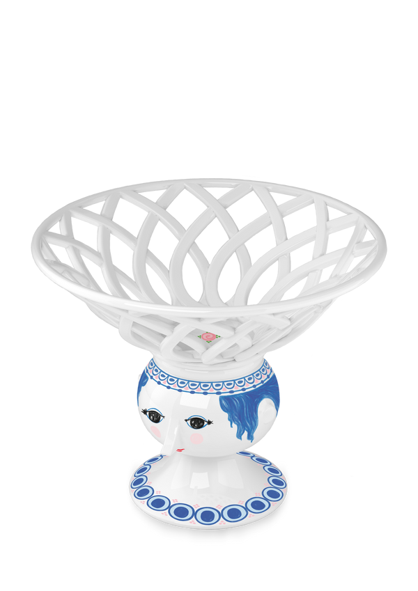 Dora Fruit Bowl Ø25 cm blue