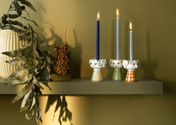Eva Candle holder H9.5 cm