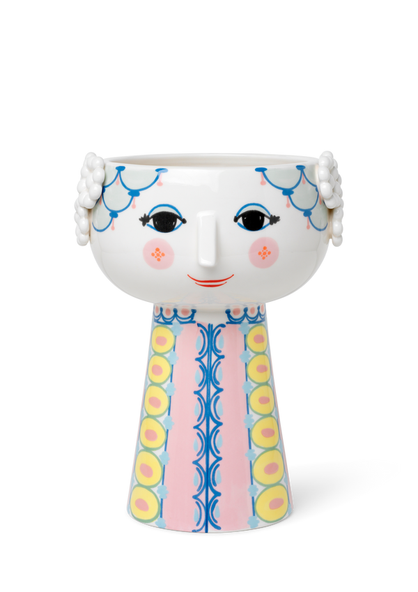 Eva Vase H23.5 cm pink