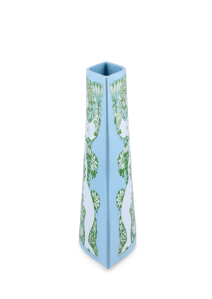 Nina Vase H28.5 cm light blue/green