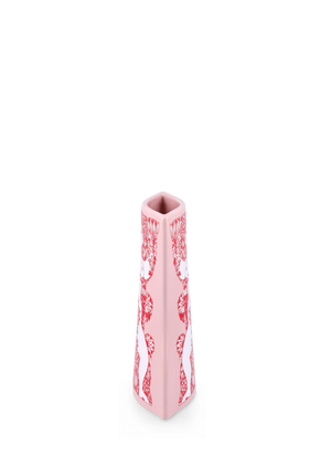 Nina Vase H16.5 cm pink/red