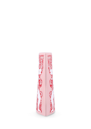 Nina Vase H16.5 cm pink/red