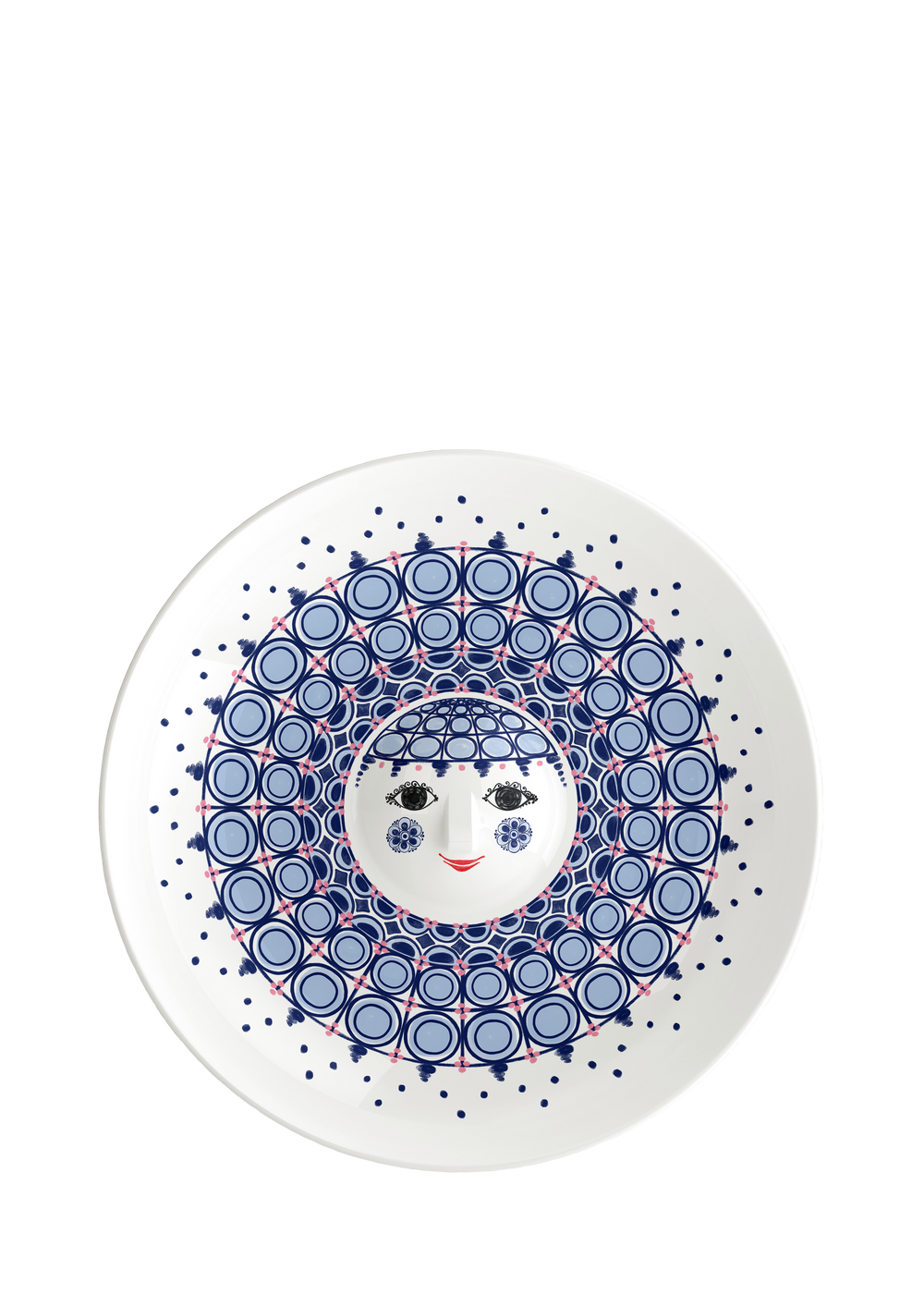 Olga Dish Ø33 cm blue