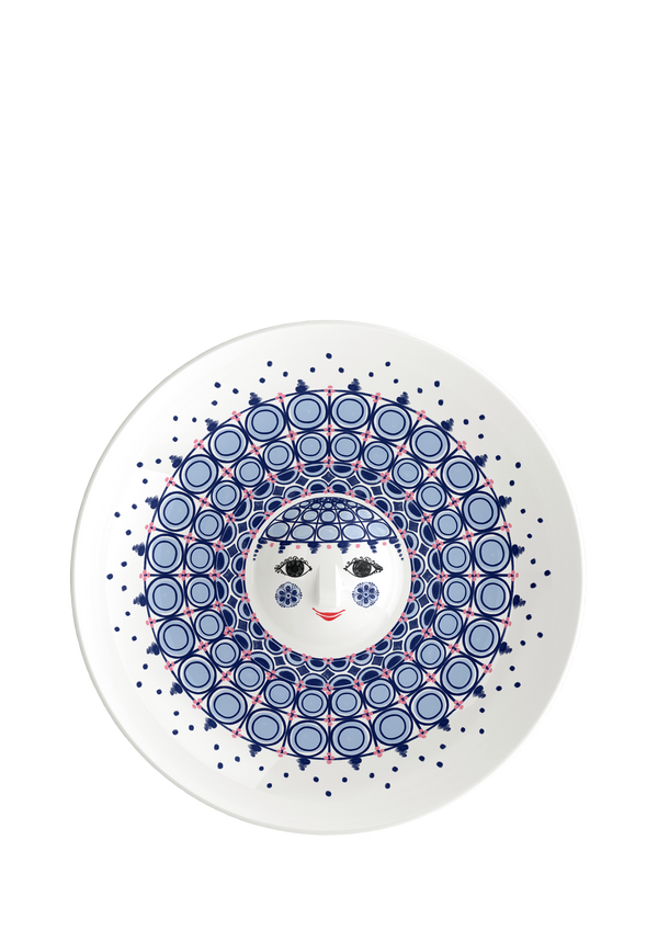 Olga Dish Ø33 cm blue
