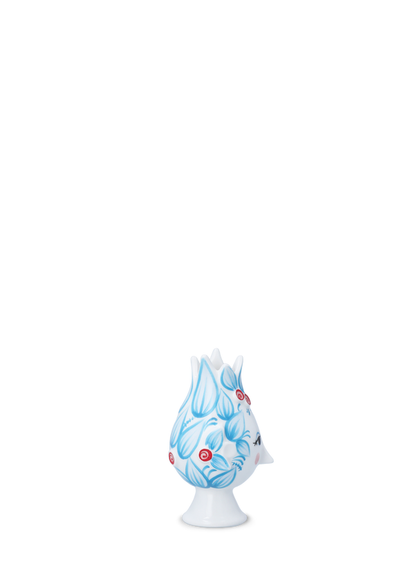 Titania Candle holder H11.5 cm light blue